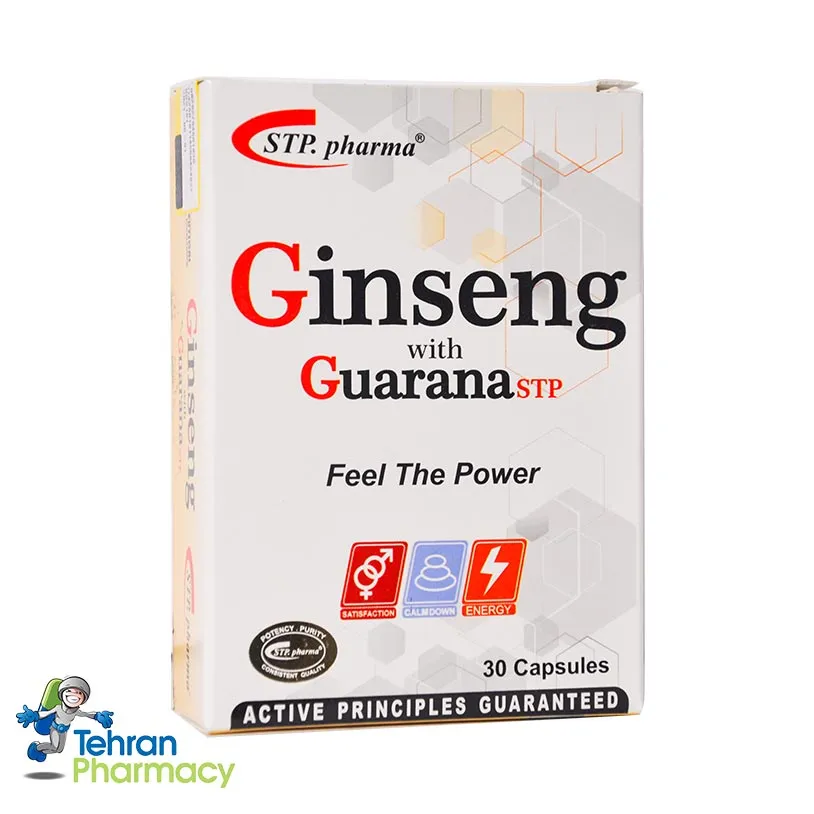 جینسینگ گوارانا اس تی پی فارما - STP Ginseng Guarana